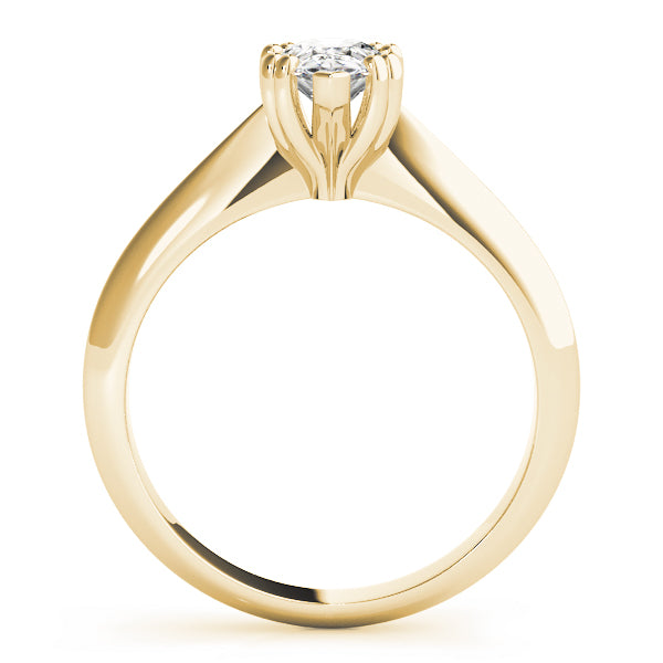 Double Prong Pear Engagement Ring (84957)