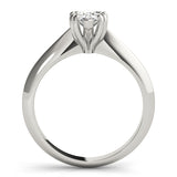 Double Prong Pear Engagement Ring (84957)