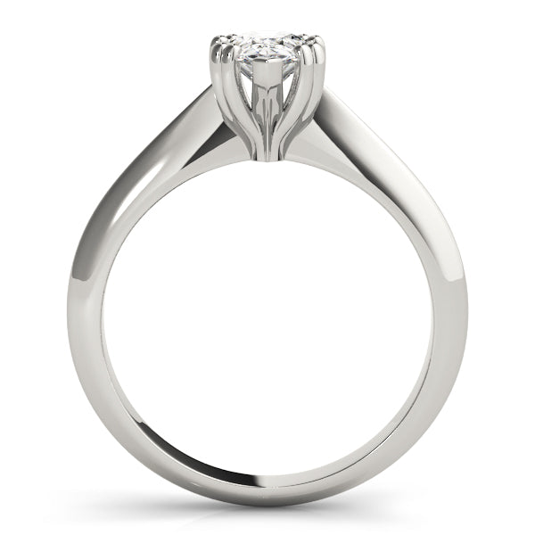 Double Prong Pear Engagement Ring (84957)