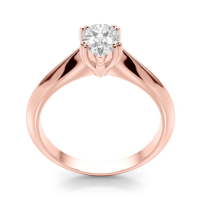 Double Prong Pear Engagement Ring (84957)