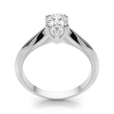 Double Prong Pear Engagement Ring (84957)
