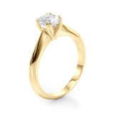 Double Prong Oval Engagement Ring (84959)