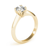 Double Prong Oval Engagement Ring (84959)