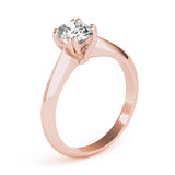 Double Prong Oval Engagement Ring (84959)