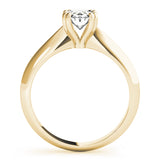Double Prong Oval Engagement Ring (84959)