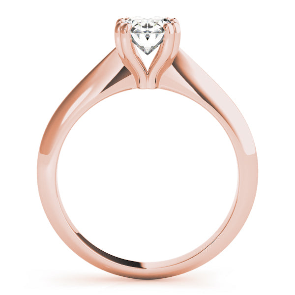 Double Prong Oval Engagement Ring (84959)