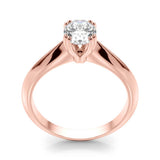 Double Prong Oval Engagement Ring (84959)