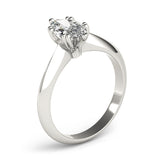 Double Prong Marquise Engagement Ring (84961)
