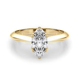 Double Prong Marquise Engagement Ring (84961)