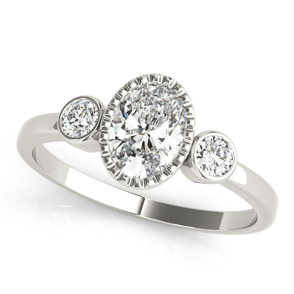 Oval Fashion Ring Engagement Ring