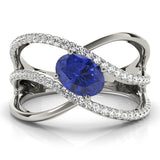 Oval Fashion Ring - alt view