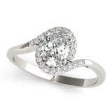 Oval Fashion Ring Engagement Ring