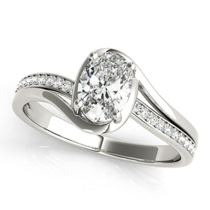 Oval Fashion Ring Engagement Ring