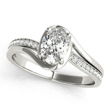 Oval Fashion Ring Engagement Ring