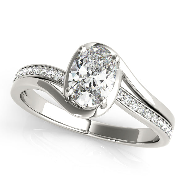 Oval Fashion Ring Engagement Ring