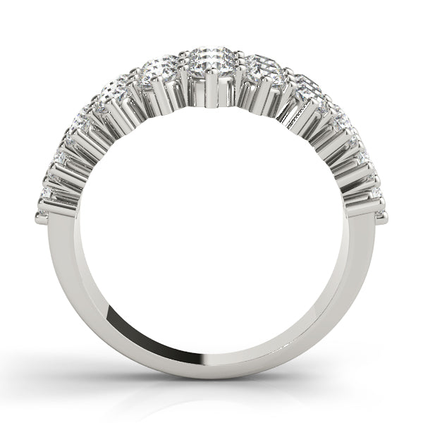 3 Row Fashion Ring - alt view