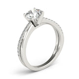 Split Shank Engagement Ring - alt view
