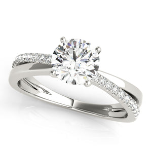 Split Shank Engagement Ring