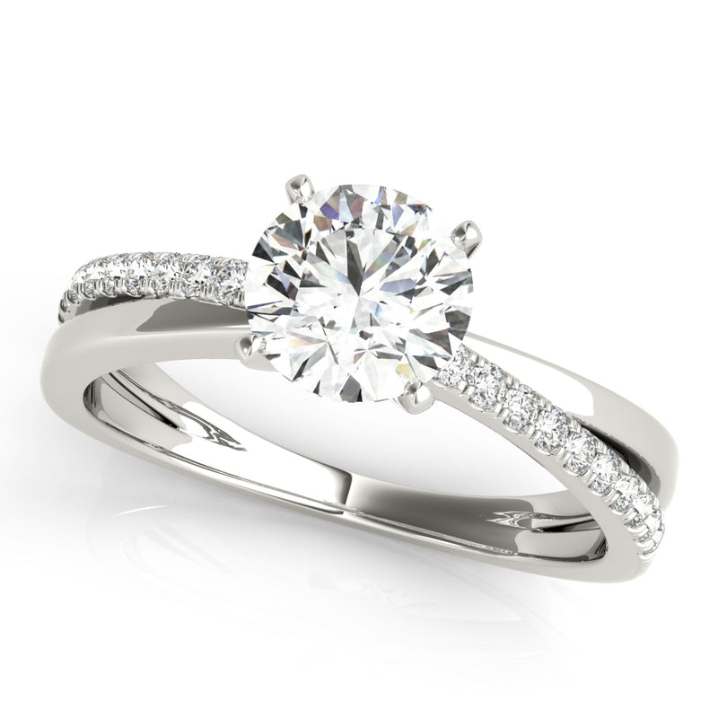 Split Shank Engagement Ring
