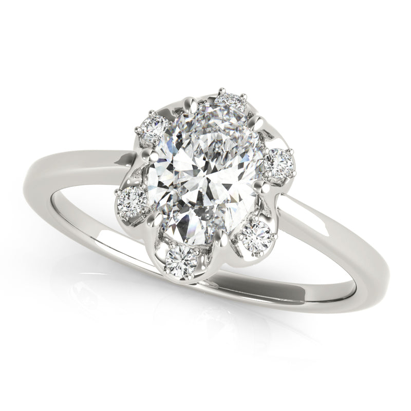 Oval Fashion Rings Engagement Ring