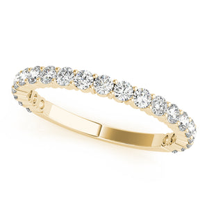 Wedding Band 2.0mm Stones - alt view