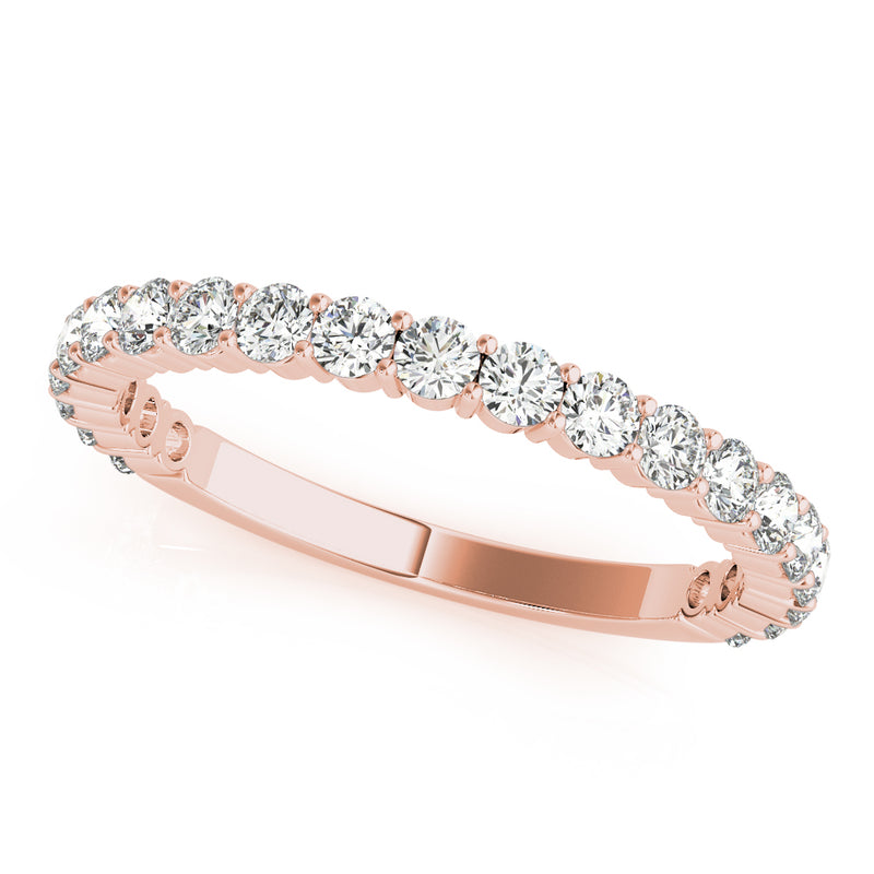 Wedding Band 2.0mm Stones - alt view