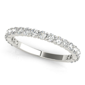 Wedding Band 2.0mm Stones