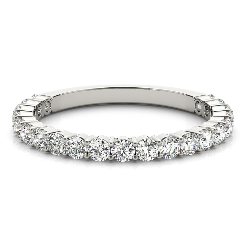 Wedding Band 2.0mm Stones - alt view