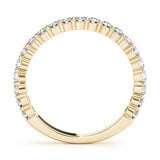 Wedding Band 2.0mm Stones - alt view