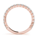 Wedding Band 2.0mm Stones - alt view