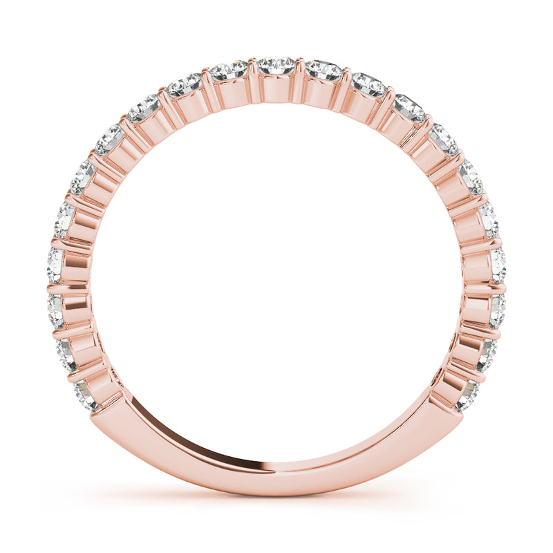 Wedding Band 2.0mm Stones - alt view