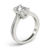 Emerald Cut Engagement Ring (85145)