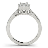 Emerald Cut Engagement Ring (85145)