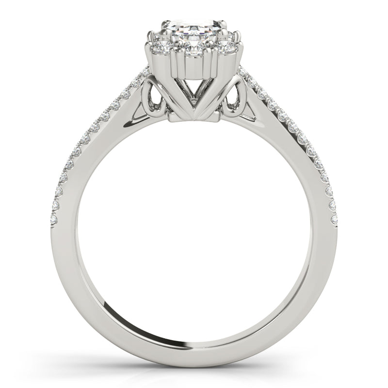 Emerald Cut Engagement Ring (85145)