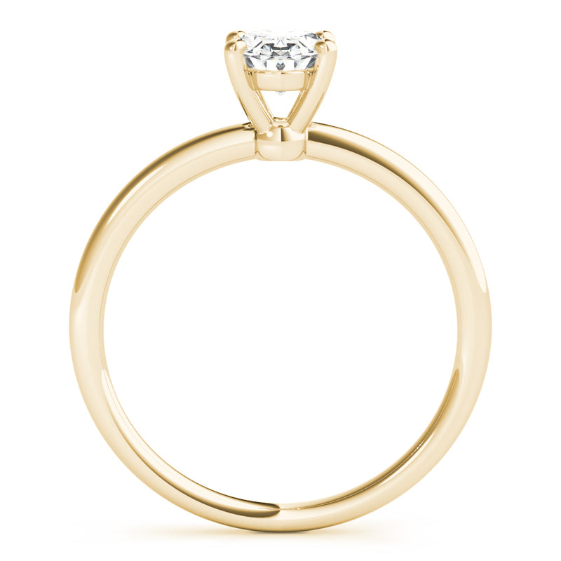 Solitaire Oval Engagement Ring (85164)