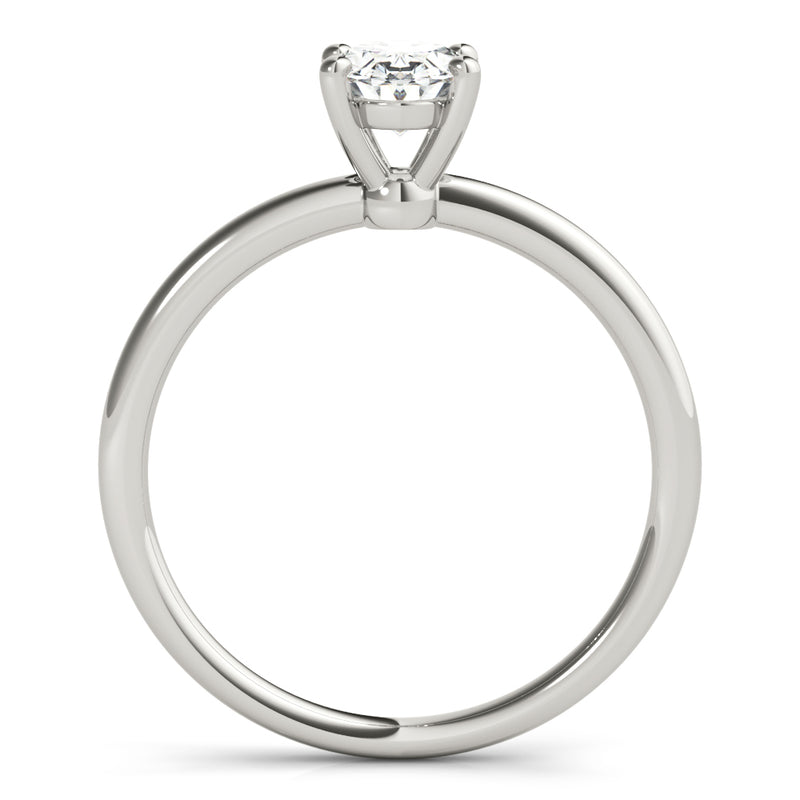 Solitaire Oval Engagement Ring (85164)