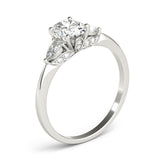 Fashion Rings Oval & Pear Shape Engagement Ring - alt view
