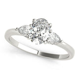 Fashion Rings Oval & Pear Shape Engagement Ring