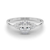 Fashion Rings Oval & Pear Shape Engagement Ring - alt view