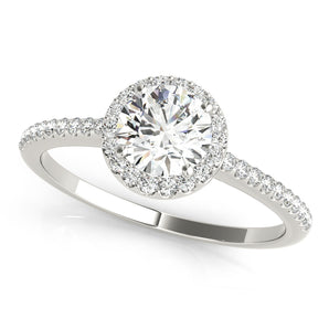 Halo Ring Engagement Ring