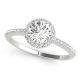 Halo Ring Engagement Ring