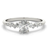 Fashion Rings Engagement Ring (Oval Center) - alt view