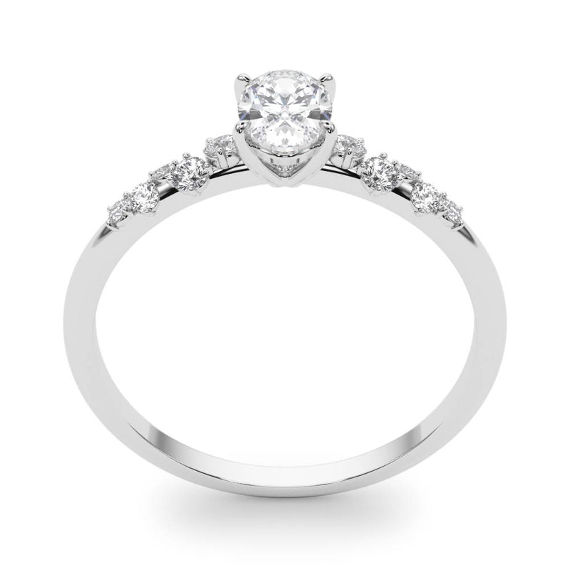 Fashion Rings Engagement Ring (Oval Center) - alt view