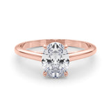 Solitaire Oval Engagement Ring (85193)