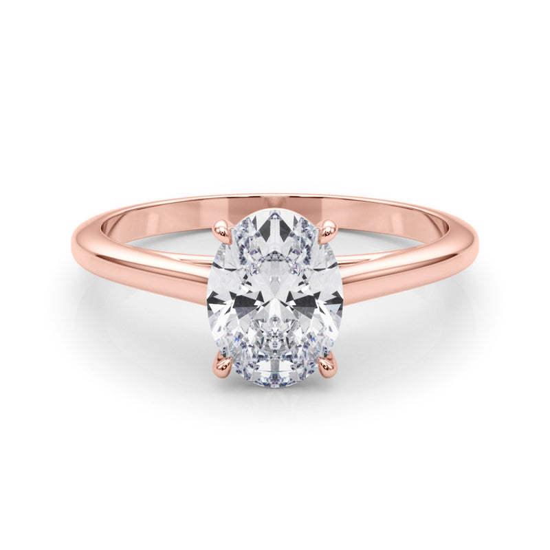 Solitaire Oval Engagement Ring (85193)