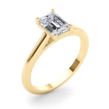 Solitaire Emerald Cut Engagement Ring (85194)