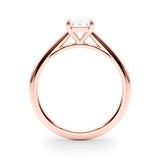 Solitaire Emerald Cut Engagement Ring (85194)
