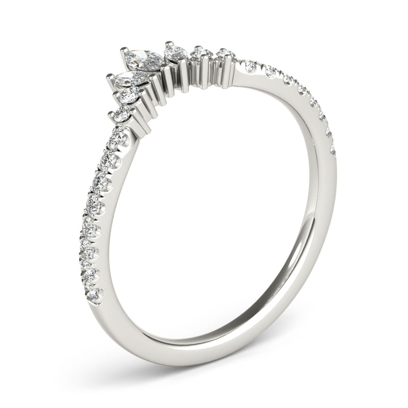 Fashion Ring Marquise And Round - alt view