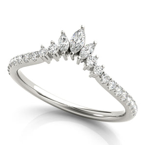 Fashion Ring Marquise And Round