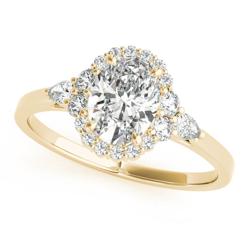 Oval Engagement Ring (85247)